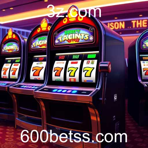 Máquinas de Slots no 600bet: A Diversidade e Emoção do Jogo Online